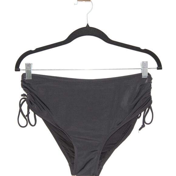 Penti Black Bikini Bottom Hipster Fit Bikini Bottoms Size Xlarge - Picture 2 of 3